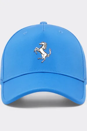 FERRARI Baseball Cap With Metal Prancing Horse Detail - Hats Os