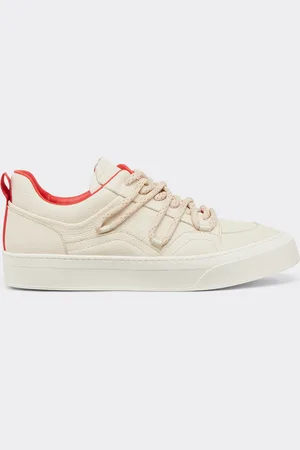 FERRARI Trainers In Tumbled Leather - Male Sneakers 40