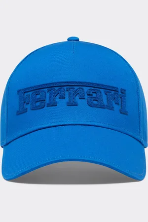 FERRARI Baseball Cap With Embroidered Logo - Hats Os