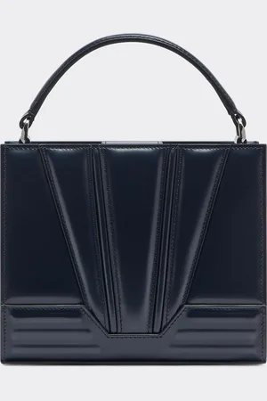 FERRARI Gt Micro Tote Bag In Brushed Leather - Female Bags And Travel Os
