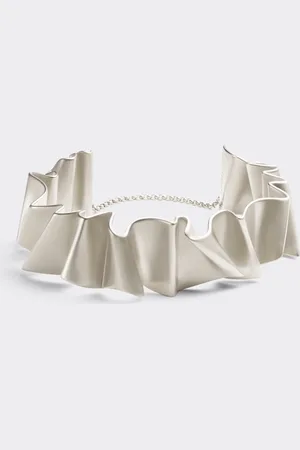 FERRARI Brass Choker With Satin Palladium Finish - Jewellery Os