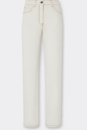 FERRARI Five-pocket Denim Trousers - Female Trousers 25
