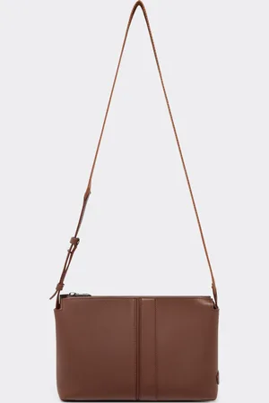 FERRARI Shoulder Bag In Tumbled Leather - Travel & Luggage Os