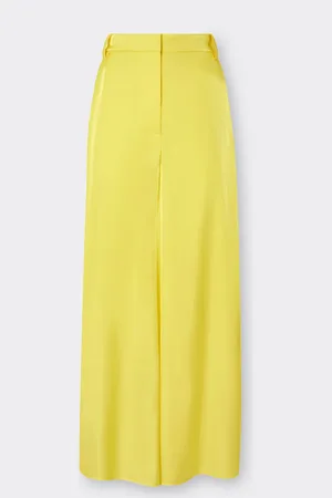 FERRARI Trousers In Shiny Viscose - Female Trousers 36