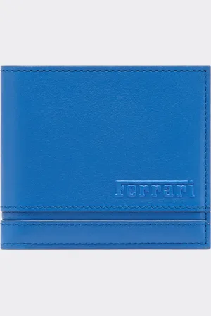 FERRARI Horizontal Wallet In Smooth Nappa Leather - Wallets Os