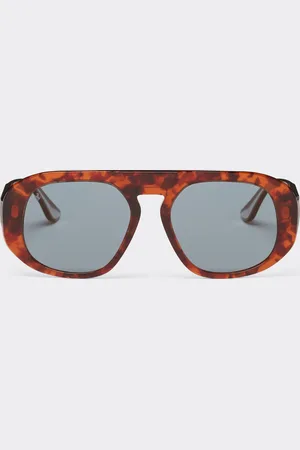 FERRARI Sunglasses In Tortoiseshell Acetate With Polarised Blue Lenses - Collection Os