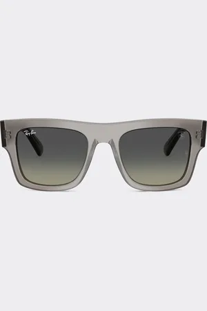 FERRARI Ray-ban For Scuderia Rb2217m In Transparent Grey Acetate With Gradient Grey Lenses - Sunglasses Os
