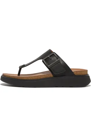 Women's TIA Leather Back-Strap-Sandals |FitFlop EU