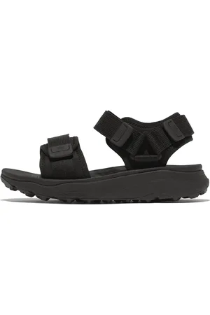 FitFlop Women NEO-D-HYKER (XT) Water-Resistant Adjustable Walking Sandals Textile, Full Price