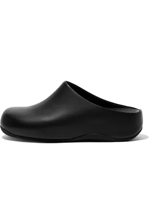 FitFlop Women SHUV Leather Clogs, Full Price