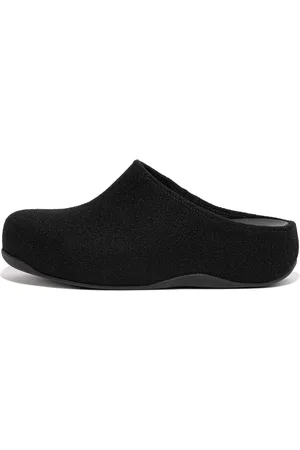 FitFlop Women SHUV Cushy Felt Clog Slippers, Outlet