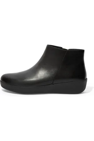 FitFlop Women SUMI Leather Ankle Boots, Outlet