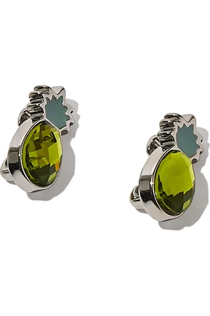 FitFlop Women IQUSHION CHARMS Crystal Pineapple Charms 2-Pack Glass/Zinc, Full Price