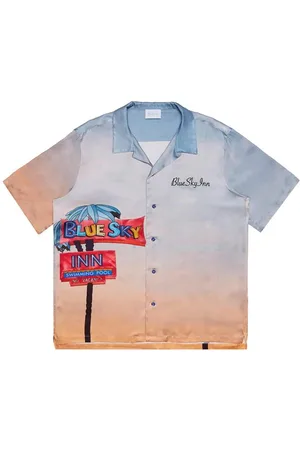 BLUE SKY INN Palm Sign Shirt