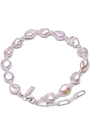 Common Lines Baroque Pearl Bracelet