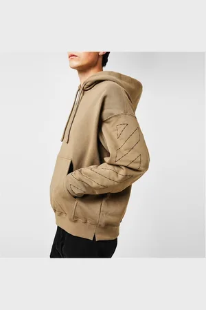 OFF-WHITE Off-Stitch Cotton Hoodie