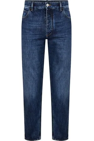 Bottega Veneta Dark Wash Straight Jeans