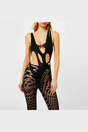 MUGLER Open One Piece Swimsuit