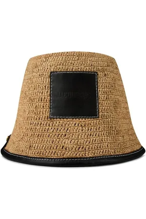 Jacquemus Le Bob Soli Raffia Bucket Hat