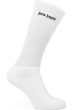 Palm Angels Embroidered Logo Socks