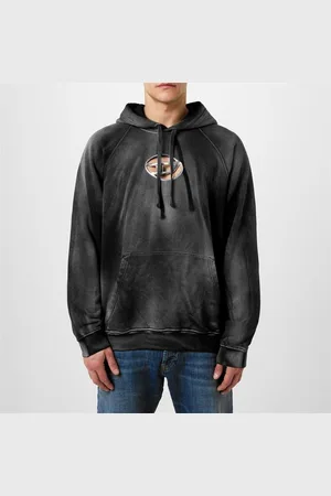 Diesel Washed Logo Hoodie