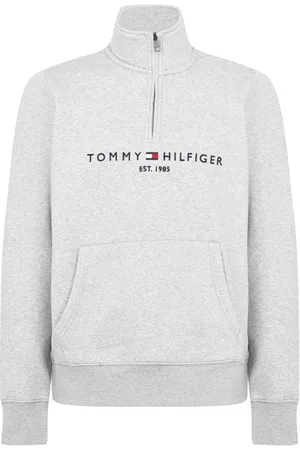 Tommy Hilfiger Logo Mockneck Sweatshirt