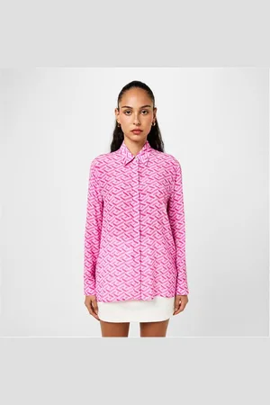 VERSACE La Greca Print Shirt