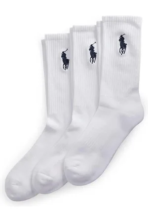 Ralph Lauren 3 Pack Big Polo Pony Crew Sock