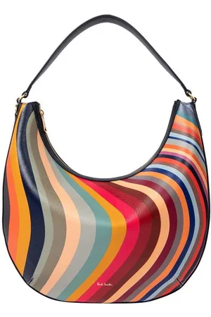 Paul Smith Leather Swirl Hobo Bag