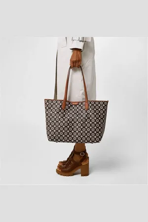 Kate Spade Flower Monogram Tote Bag