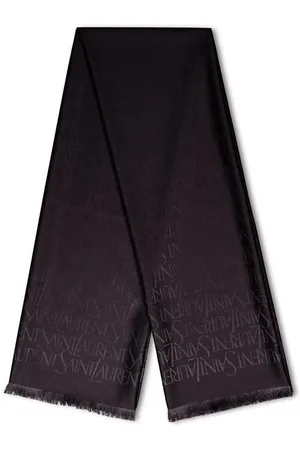 Saint Laurent Logo Scarf