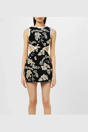 Marine Serre Jacquard Mini Dress