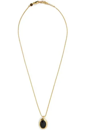 Missoma Savi Ridge Gemstone Pendant Necklace