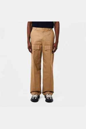 Gucci Cotton Wide Leg Cargo Trousers