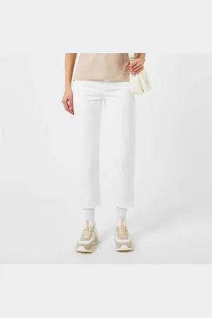 Moncler Cropped Straight Leg Trousers