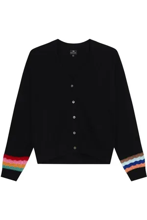 Paul Smith Multi Colour Zag Sleeve Cardigan