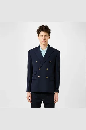 VERSACE Logo Plaque Blazer