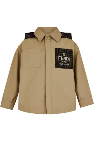 Fendi Logo Jacket Juniors