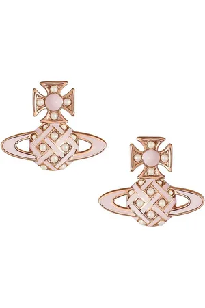 Vivienne Westwood Cassie Bas Relief Stud Earrings