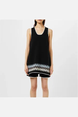 Jil Sander Sleeveless Intarsia Knit Top