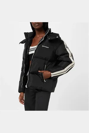 Palm Angels Hood Logo Puffer Jacket