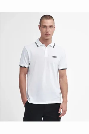 Barbour Evan Tipped Short-Sleeved Polo Shirt