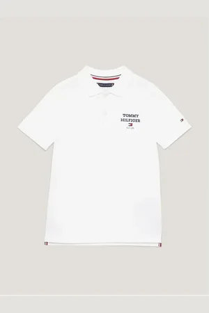 Tommy Hilfiger Logo Polo Short Sleeve Shirt Junior