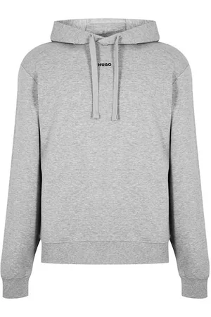 HUGO BOSS Relaxed-Fit Hoodie with Logo Print