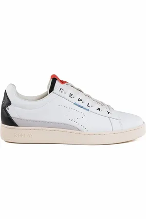 Replay Logo Trainers Mens
