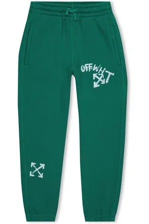 OFF-WHITE Paint Script Jogging Bottoms Juniors