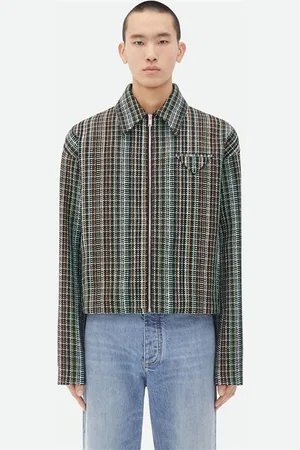 Bottega Veneta Cotton Check Jacket