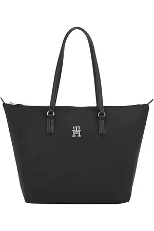 Tommy Hilfiger TH Monogram Plaque Tote Bag