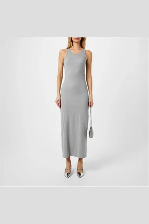 Paco rabanne Logo Maxi Dress