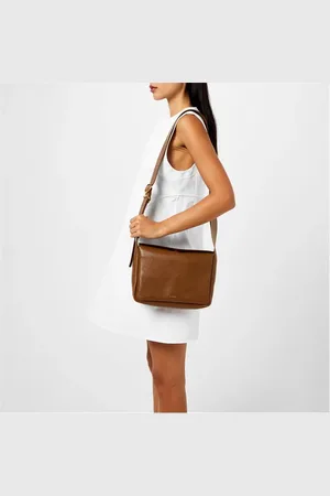 Jil Sander Small Flap Messenger Crossbody Bag